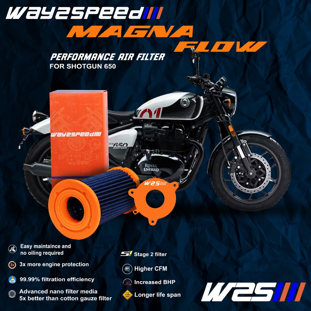 Air Filter for Royal Enfield Shotgun 650 |Way2Speed Magna Flow