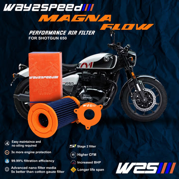 Air Filter for Royal Enfield Shotgun 650 |Way2Speed Magna Flow