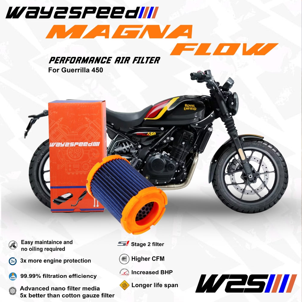 Guerrilla 450 Performance Air Filter | Way2speed ( W2S ) Magna Flow
