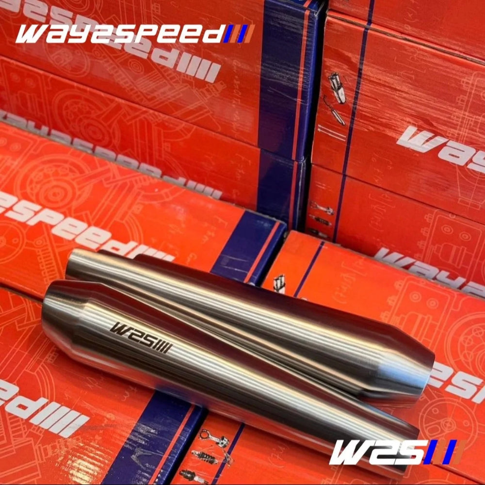 Way2speed Phantom Exhaust For Continental GT 650| Interceptor 650 | Mirror Finish