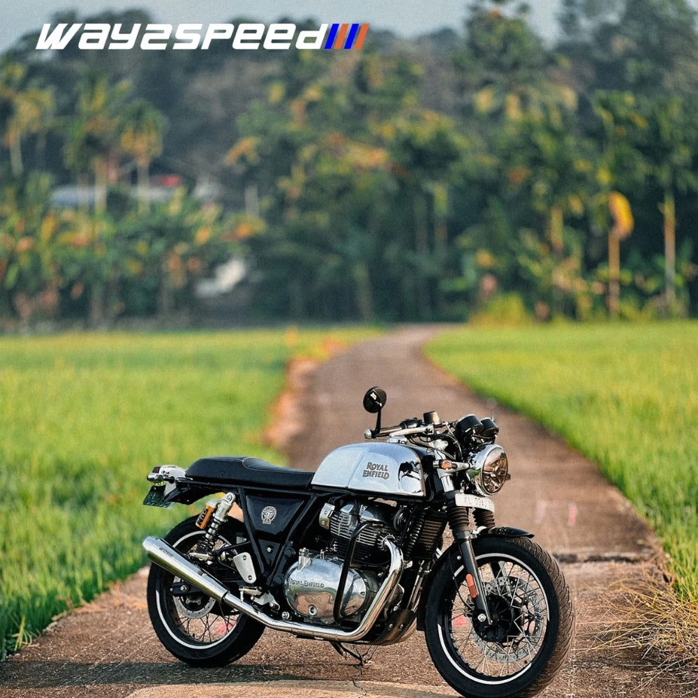 Way2speed Phantom Exhaust For Continental GT 650| Interceptor 650 | Mirror Finish