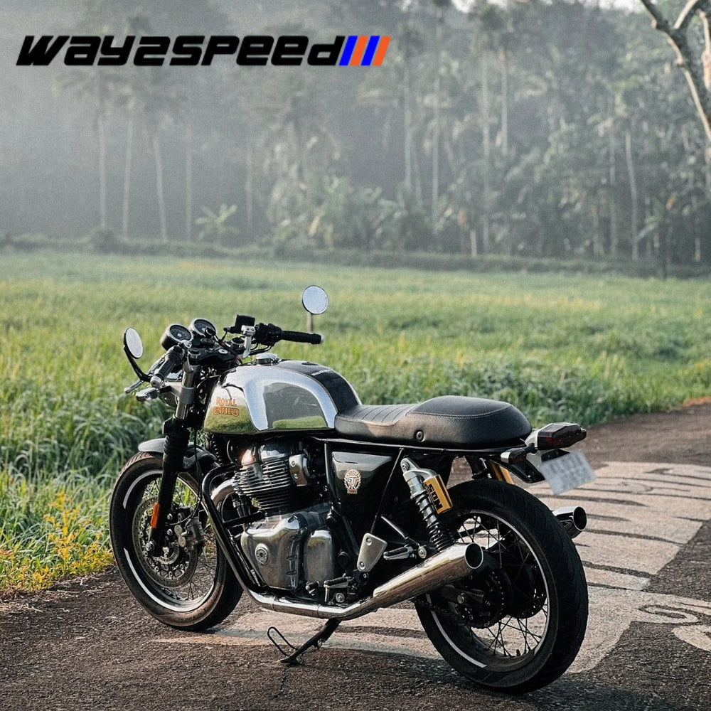 Way2speed Phantom Exhaust For Continental GT 650| Interceptor 650 | Mirror Finish